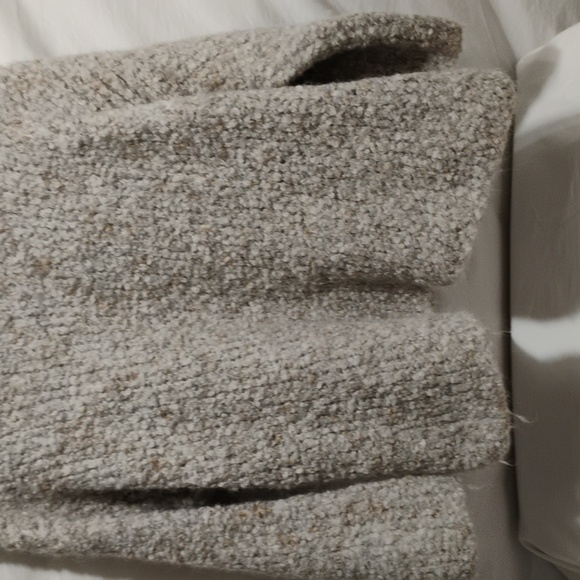 SALE! Eileen Fisher Alpaca Mock Neck Popcorn Sweater Extremely Soft Sz.M - Picture 3 of 9